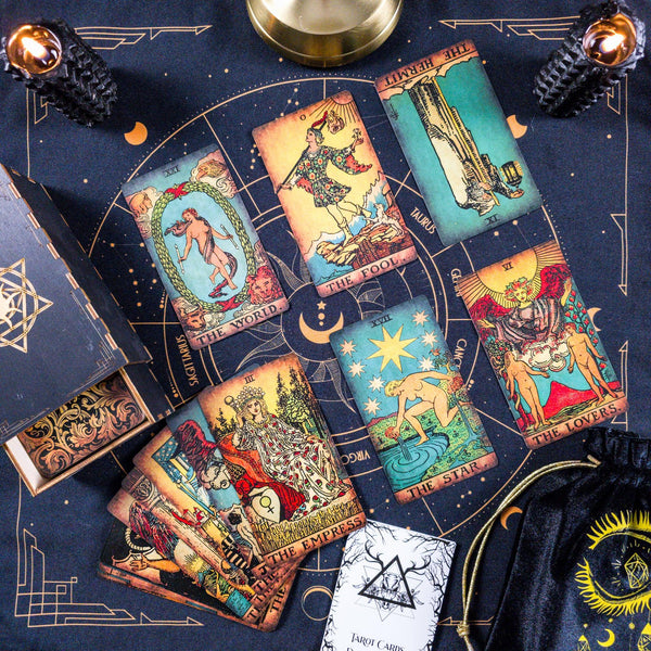 The Smith-Waite Tarot Borderless Vintage